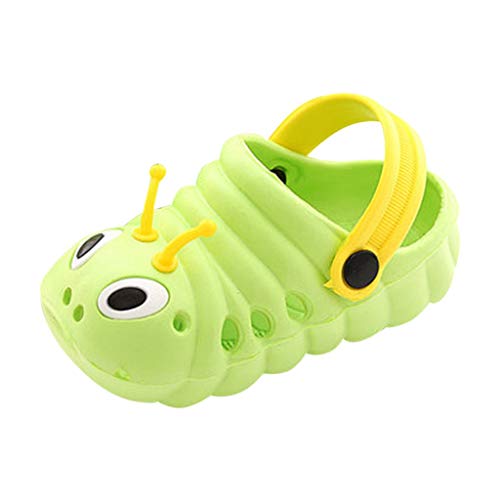 Fannyfuny_Zuecos para Infantil Niñas Niños Playa Respirable Antideslizante Sandalia Cerrada Duraderas Zapatillas Verano Zuecos para Unisex Niños Sandalia Chanclas de Playa Unisex Tallas 18-29