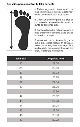 Feliz Caminar - Zapato Sanitario Flotantes Velcro Blanco, 42