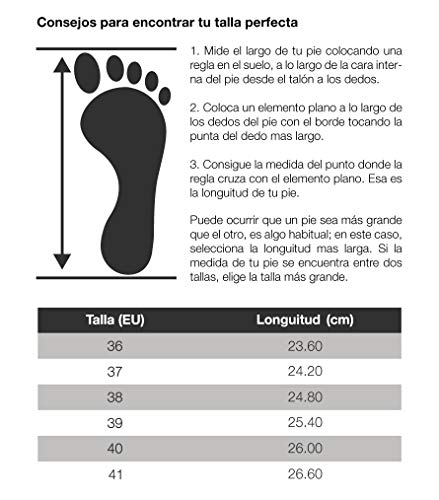 Feliz Caminar - Zapatos Manoletina Blanco, 38