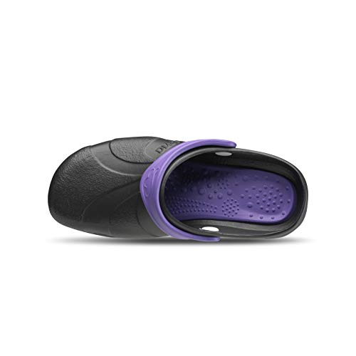 Feliz Caminar - Zuecoa Sanitarioa Asana Negro/Lavanda, 40