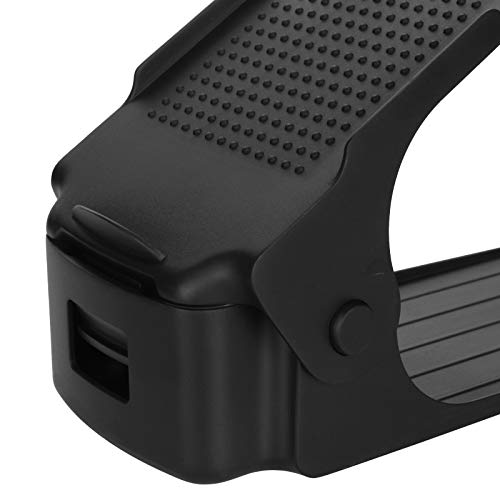 Femor Set de 20pcs Organizadores de Zapatos, Soporte de Calzado de Altura Ajustable, Zapatero Simple, Adecuada para Mujeres y Hombres, Ahorra Espacio (Negro)