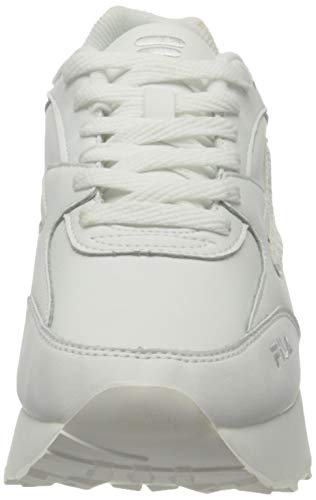FILA Doroga Zeppa L wmn zapatilla Mujer, blanco (White/Animal), 40 EU