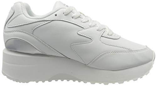 FILA Doroga Zeppa L wmn zapatilla Mujer, blanco (White/Animal), 40 EU