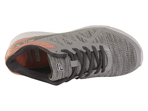 Fila Memory-Finity-3 Zapatillas de correr de espuma con memoria para mujer, Gris (Highrise/Castlerock/Dflo), 38.5 EU