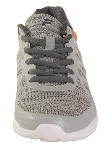 Fila Memory-Finity-3 Zapatillas de correr de espuma con memoria para mujer, Gris (Highrise/Castlerock/Dflo), 38.5 EU