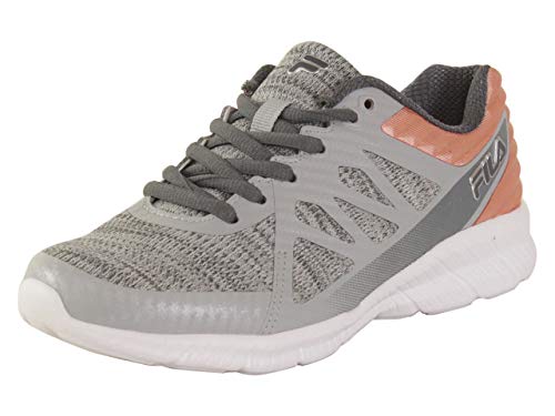 Fila Memory-Finity-3 Zapatillas de correr de espuma con memoria para mujer, Gris (Highrise/Castlerock/Dflo), 38.5 EU