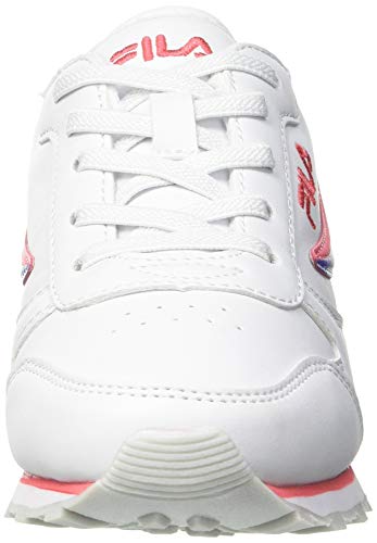 FILA Orbit kids zapatilla Unisex niños, blanco (White/Calypso Coral), 37 EU