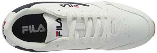 FILA Orbit men zapatilla Hombre, blanco (White/Dress Blue), 42 EU