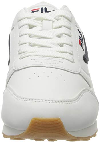 FILA Orbit men zapatilla Hombre, blanco (White/Dress Blue), 42 EU