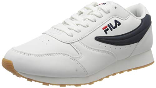 FILA Orbit men zapatilla Hombre, blanco (White/Dress Blue), 42 EU