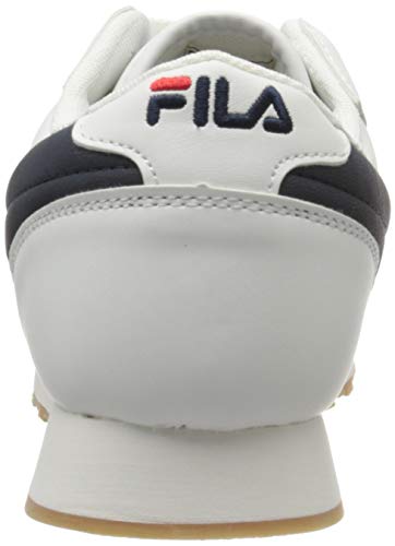 FILA Orbit men zapatilla Hombre, blanco (White/Dress Blue), 42 EU