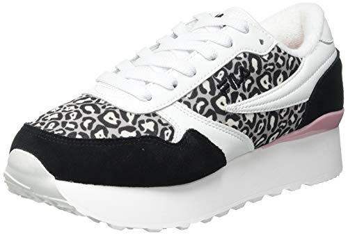 FILA Orbit Zeppa A wmn zapatilla Mujer, negro (Leopard/Black), 40 EU