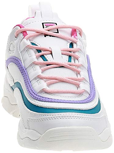 Fila Ray Low Wmn, Zapatillas Mujer, Blanco (White 1010562-150), 38 EU