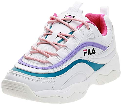 Fila Ray Low Wmn, Zapatillas Mujer, Blanco (White 1010562-150), 38 EU