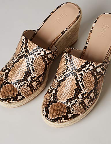 find. #_ Judd-s-1a-1 Alpargatas, Marrón (Natural Snake), 38