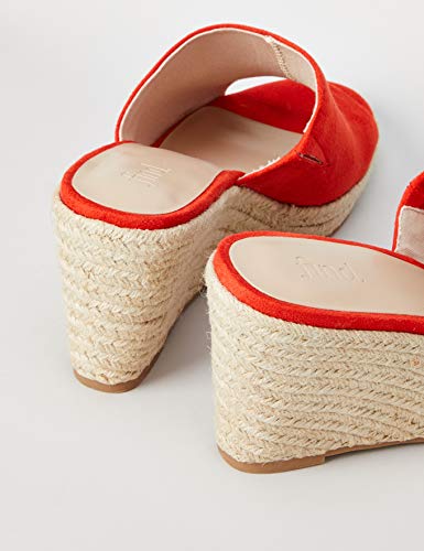 find. #_ Judd-s-1a-1 Alpargatas, Rojo Mandarina Rojo, 40