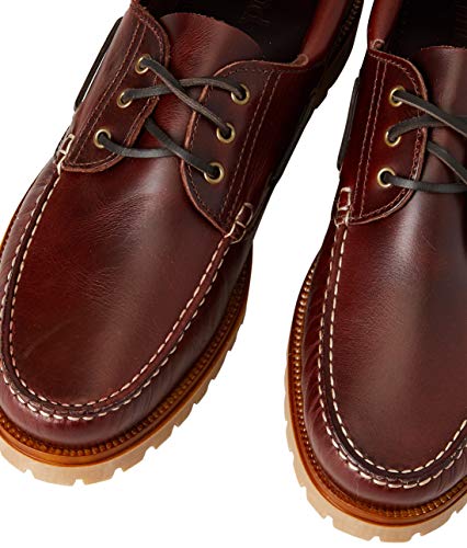 find. AMZ142 - Leather Náuticos, Zapatos para Hombre,Marron, 42 EU
