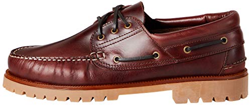 find. AMZ142 - Leather Náuticos, Zapatos para Hombre,Marron, 42 EU
