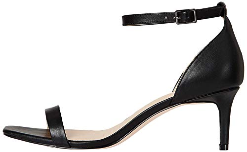 FIND Barely There Strappy Sandalias Abiertas, Negro (Black), 40 EU