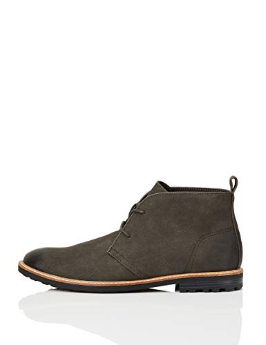 FIND Boots Botas Chukka, Gris (Grey), 41 EU