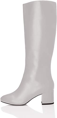 find. Botas Altas para Mujer, Gris (Grey), 39 EU