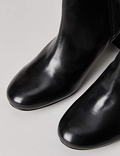 find. Botín de Tacón Cuadrado Mujer, Negro (Black Black), 39 EU