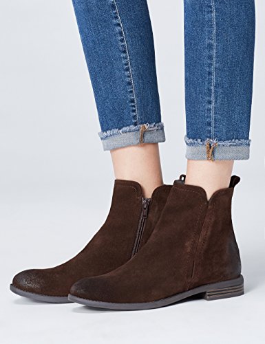 find. Botines Chelsea de Ante para Mujer, Marrón (Congo), 37 EU
