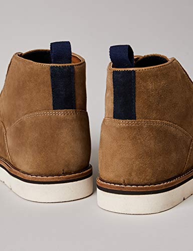 find. Botines de Ante con Cordones para Hombre, Beige (Stone), 42 EU