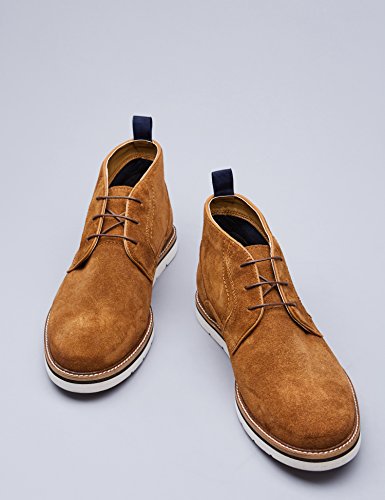 find. Botines de Ante con Cordones para Hombre, Marrón (Tan), 45 EU