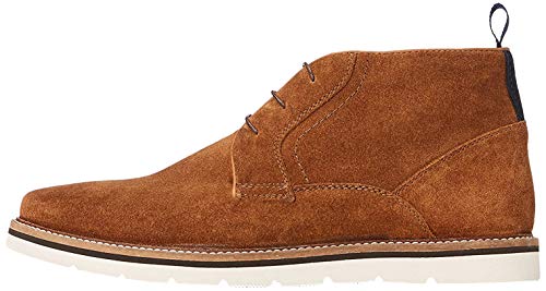 find. Botines de Ante con Cordones para Hombre, Marrón (Tan), 45 EU