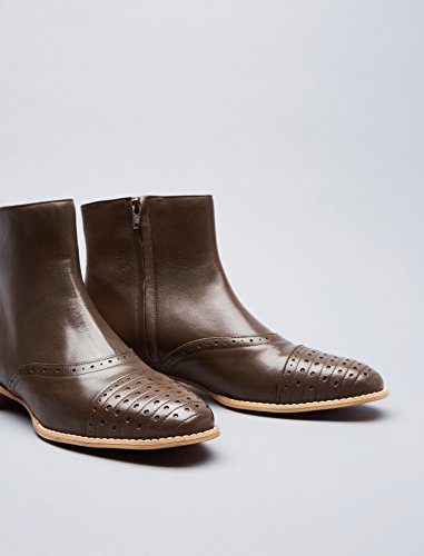 find. Botines de Piel para Mujer, Marrón (Brown), 39 EU
