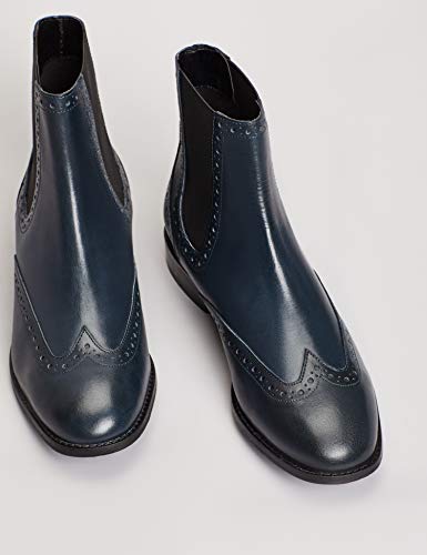 find. Brogue Botines, Azul Navy, 36 EU