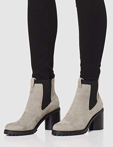 find. Chunky Sole Botas Chelsea, Grau Grey, 36 EU