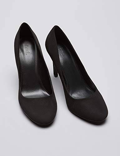 find. Court Zapatos de Tacón, Negro Black, 40 EU