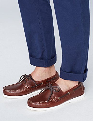 find. Iconic Zapatos Náuticos Hombre, Marrón (Cognac), 47 EU