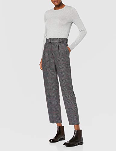 find. Leather Brogue Botas Chelsea, Marrón Chocolate, 39 EU