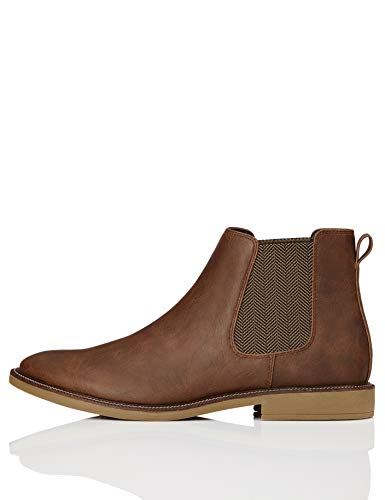 find. Marsh Botas Chelsea, Marrón (Tan Leather Look), 41 EU