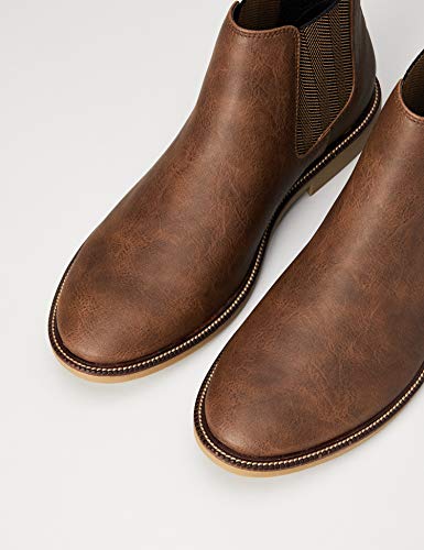 find. Marsh Botas Chelsea, Marrón (Tan Leather Look), 41 EU