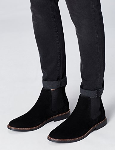 find. Marsh Botas chelsea, Negro Black, 45 EU
