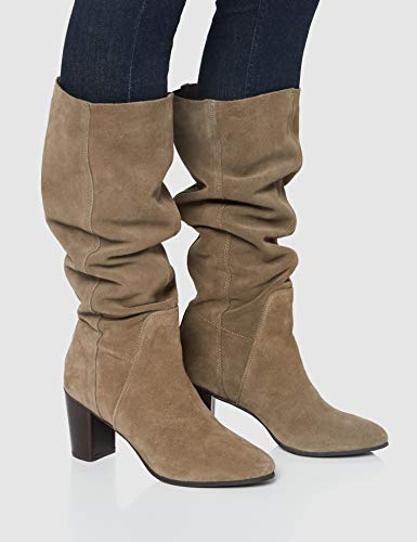find. R3156 Botas Slouch, Beige Taupe, 37 EU