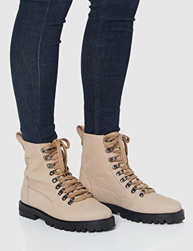find. R3182 Botas de Motorista, Beige Warm Taupe, 36 EU