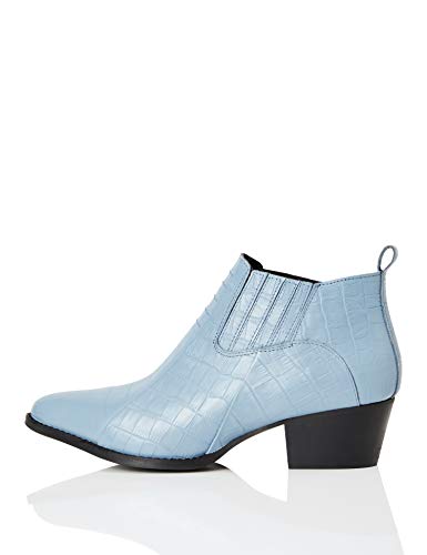 FIND Shoe Boot Botas Camperas, Azul (Blue Croc), 36 EU