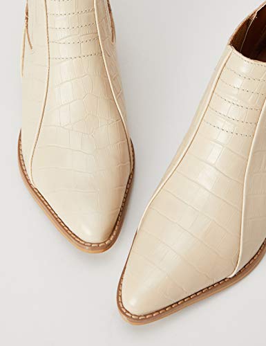 FIND Shoe Boot Botas Camperas, Marfil (Bone Croc), 41 EU