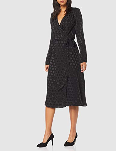 find. Wide Fit Point Court Shoe Zapatos de tacón con Punta Cerrada, Negro Black, 38 EU