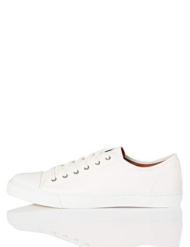 find. Zapatillas Clásicas con Cordones para Hombre, Blanco (White), 42 EU