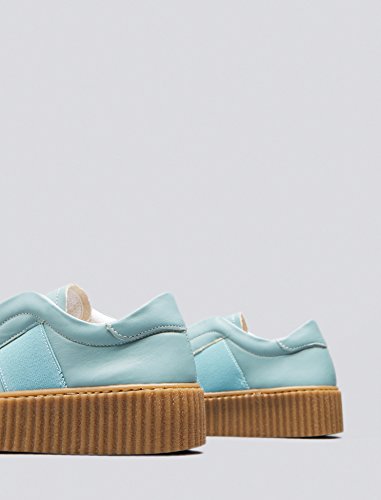 find., Zapatillas con Plataforma Mujer, Azul (Light Blue), 38 EU
