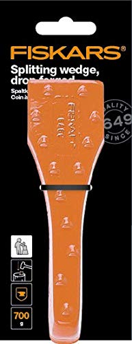 Fiskars Cuña de partir, Para hachas de material sintético, Acero, Naranja, 1001614