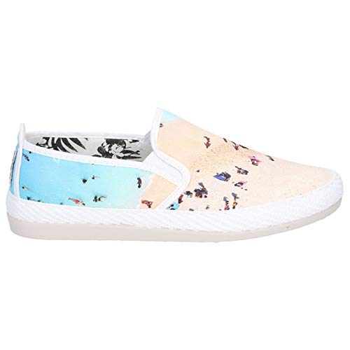 Flossy - Zapatos Casuales básicos Pastel para Mujer señora (39 EU) (Ecru)