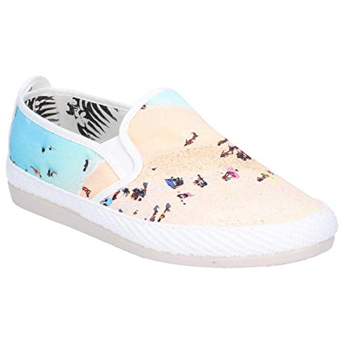 Flossy - Zapatos Casuales básicos Pastel para Mujer señora (39 EU) (Ecru)