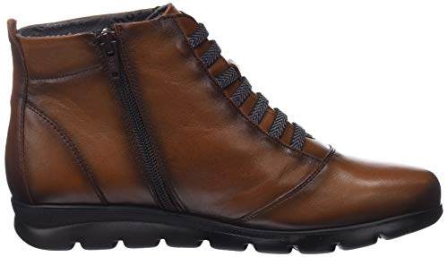 Fluchos | Botín de Mujer | Susan F0356 Sugar Cuero Botines | Botín de Piel de Vacuno de Primera Calidad | Cierre con Elásticos | Piso EVA